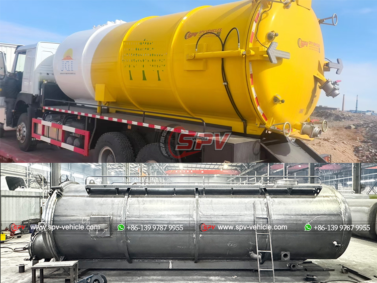 SPV 20,000 Litres Sewage Disposal Truck Sinotruk - SPV Vehicle